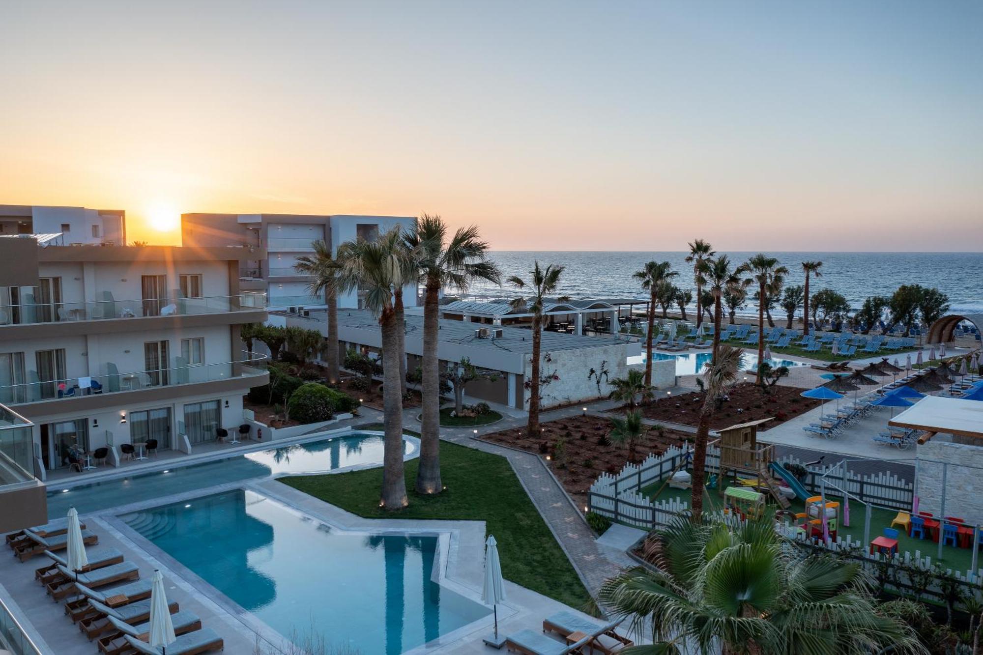 Malia Bay Beach Hotel & Bungalows Luaran gambar