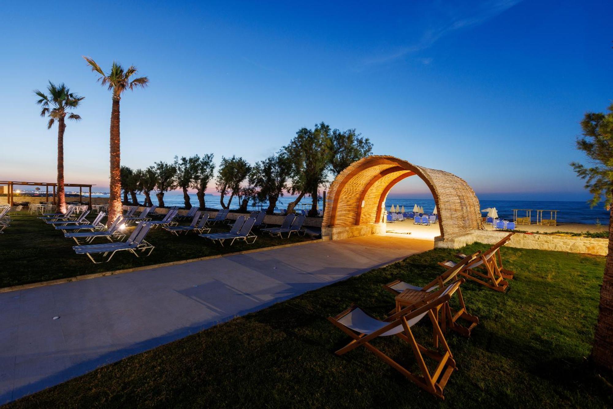 Malia Bay Beach Hotel & Bungalows Luaran gambar