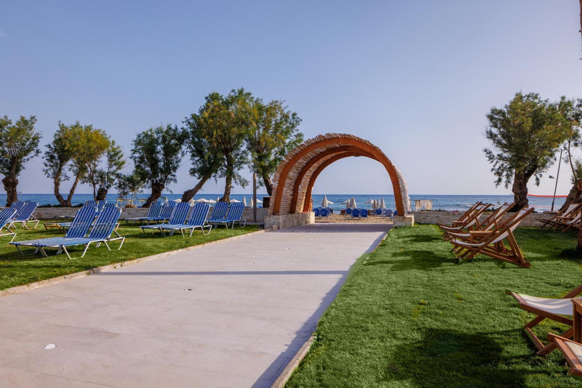 Malia Bay Beach Hotel & Bungalows Luaran gambar